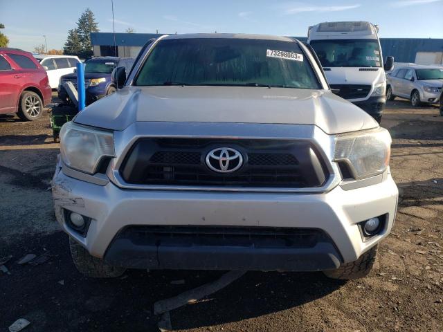 3TMJU4GN6CM132084 - 2012 TOYOTA TACOMA DOUBLE CAB PRERUNNER SILVER photo 5