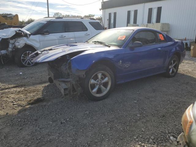 1FAFP40421F164340 - 2001 FORD MUSTANG BLUE photo 1