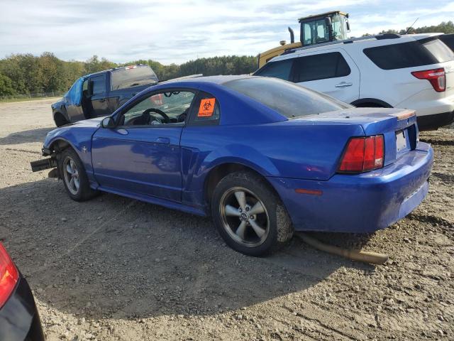 1FAFP40421F164340 - 2001 FORD MUSTANG BLUE photo 2