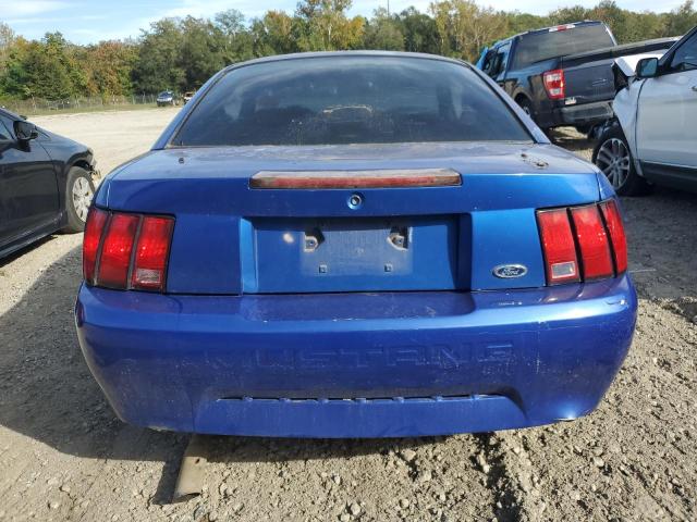 1FAFP40421F164340 - 2001 FORD MUSTANG BLUE photo 6