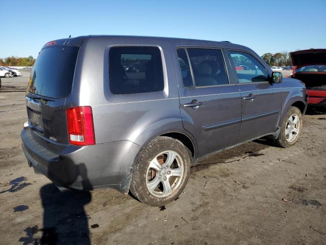 5FNYF4H5XEB040880 - 2014 HONDA PILOT EXL GRAY photo 3