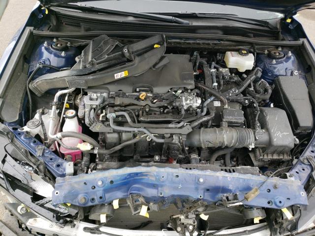 4T1G31AK5RU070154 - 2024 TOYOTA CAMRY SE NIGHT SHADE BLUE photo 11