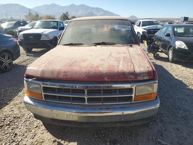 1B7GG23Y5NS556243 - 1992 DODGE DAKOTA WHITE photo 5