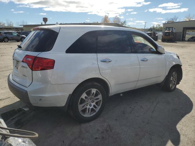 2HNYD28268H549857 - 2008 ACURA MDX WHITE photo 3