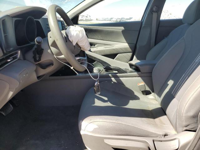 5NPLM4AG0MH045176 - 2021 HYUNDAI ELANTRA SEL SILVER photo 7