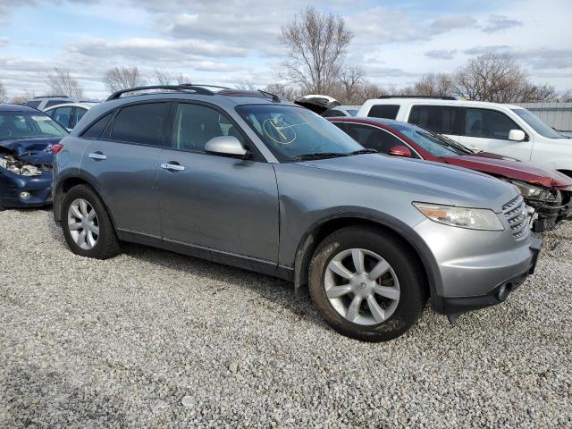 JNRAS08W55X218862 - 2005 INFINITI FX35 GRAY photo 4