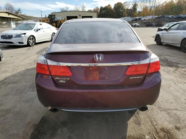 1HGCR2F5XDA042548 - 2013 HONDA ACCORD SPORT Bordeaux Foto 6