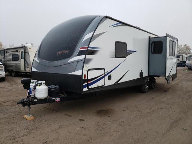 4YDT25222LD412899 - 2020 KEYSTONE PASSPORT TWO TONE photo 2