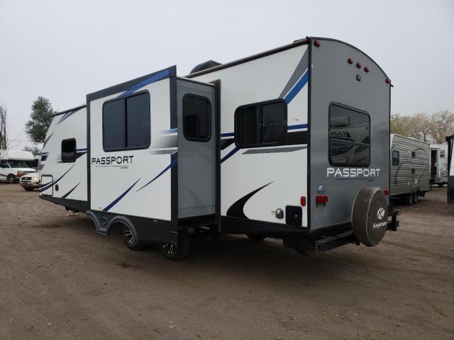 4YDT25222LD412899 - 2020 KEYSTONE PASSPORT TWO TONE photo 3