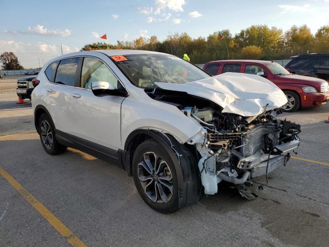 5J6RW2H86LL010699 - 2020 HONDA CR-V EXL WHITE photo 4