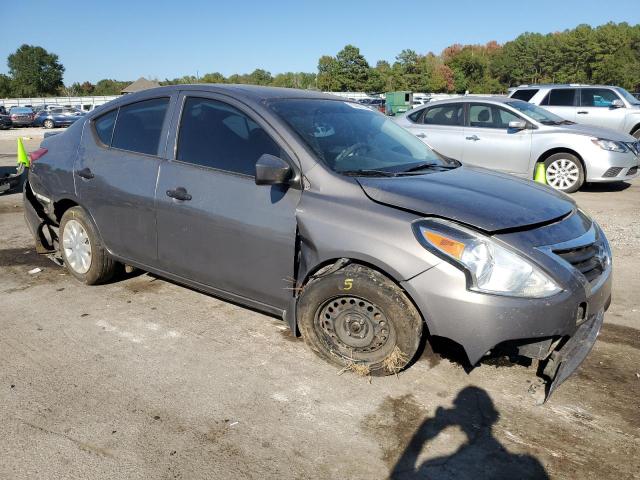 3N1CN7AP9HL907835 - 2017 NISSAN VERSA S GRAY photo 4