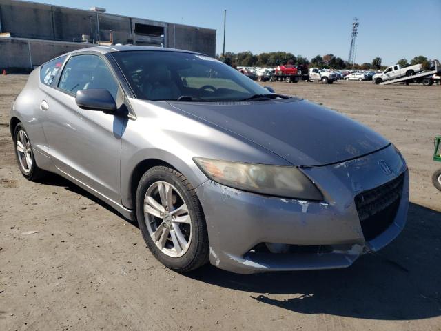 JHMZF1D63BS004527 - 2011 HONDA CR-Z EX SILVER photo 4