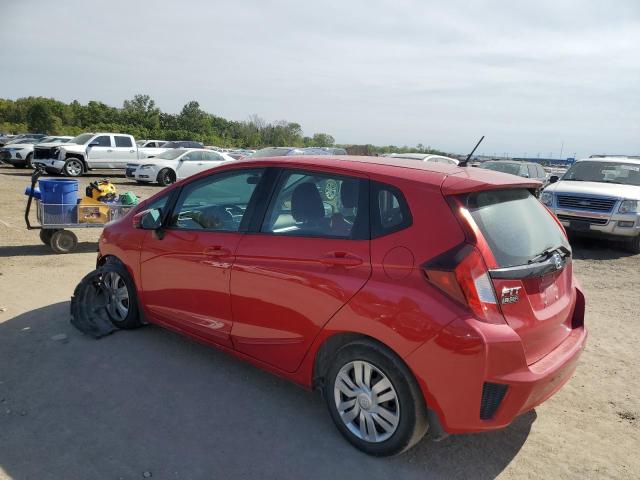 3HGGK5H5XFM772065 - 2015 HONDA FIT LX RED photo 2