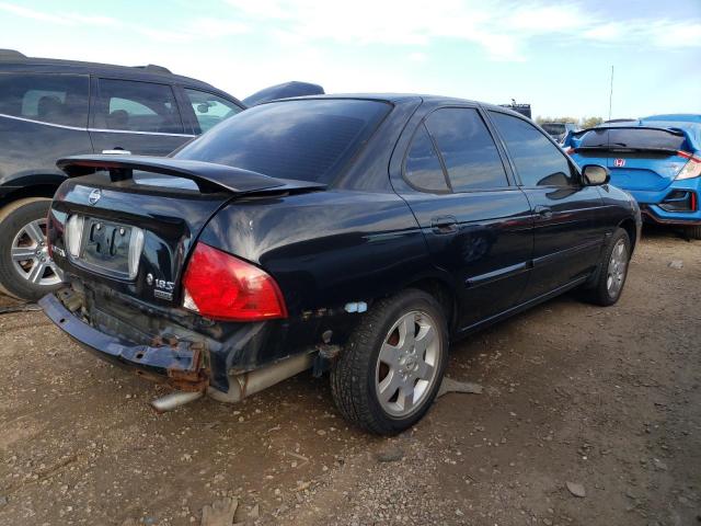 3N1CB51D66L585106 - 2006 NISSAN SENTRA 1.8 BLACK photo 3