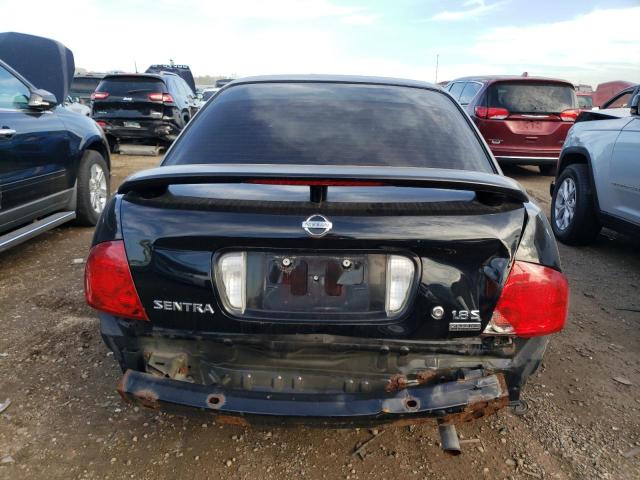 3N1CB51D66L585106 - 2006 NISSAN SENTRA 1.8 BLACK photo 6