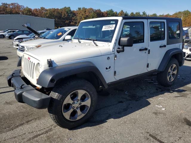 1J4GA39198L507752 - 2008 JEEP WRANGLER U X WHITE photo 1