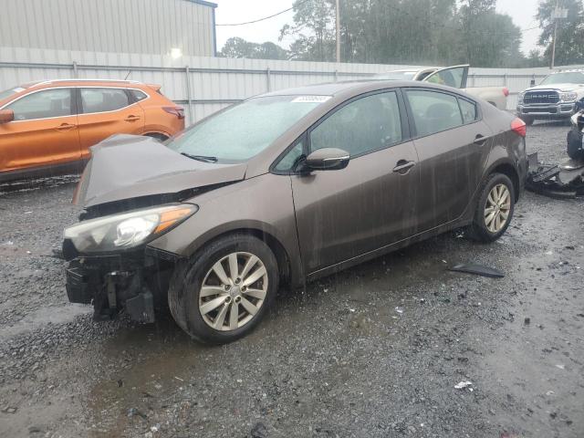 KNAFX4A60F5255627 - 2015 KIA FORTE LX TAN photo 5