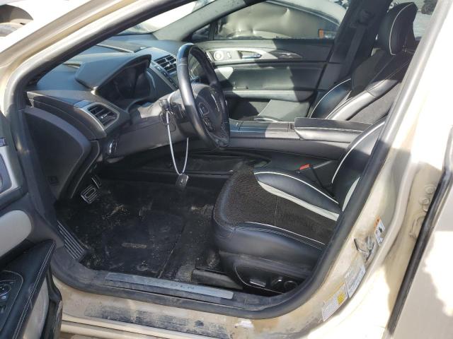 3LN6L5FC1HR641035 - 2017 LINCOLN MKZ RESERVE ოქროსფერი ფოტო 7