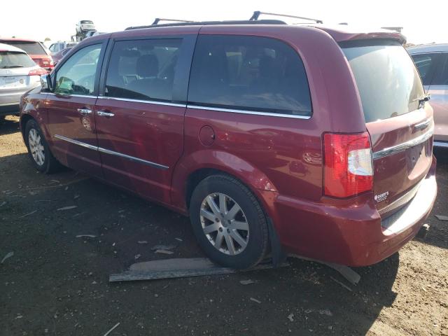 2C4RC1CG9CR199668 - 2012 CHRYSLER TOWN & COU TOURING L BURGUNDY photo 2