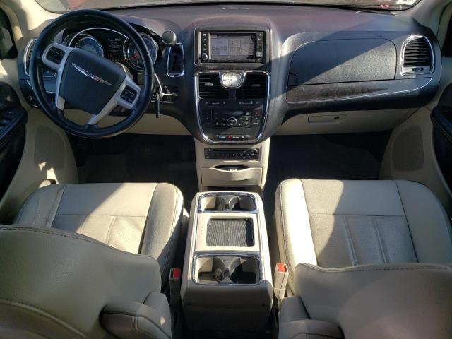 2C4RC1CG9CR199668 - 2012 CHRYSLER TOWN & COU TOURING L BURGUNDY photo 8