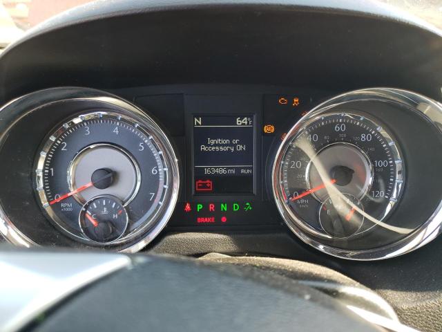 2C4RC1CG9CR199668 - 2012 CHRYSLER TOWN & COU TOURING L BURGUNDY photo 9