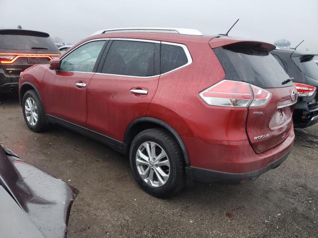 KNMAT2MV5GP613987 - 2016 NISSAN ROGUE S RED photo 2