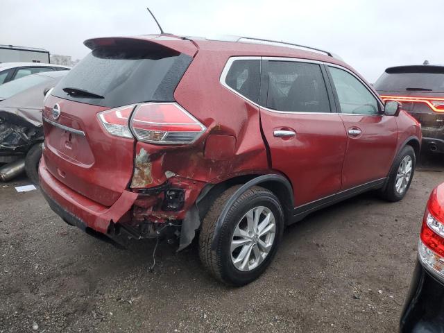 KNMAT2MV5GP613987 - 2016 NISSAN ROGUE S RED photo 3