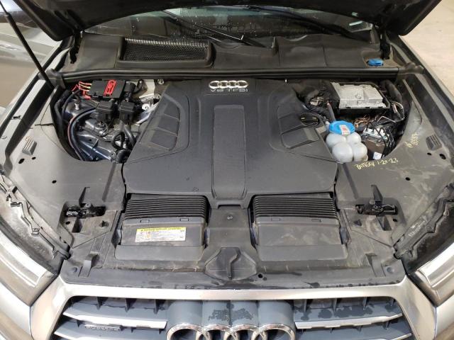 WA1VAAF78HD002476 - 2017 AUDI Q7 PRESTIGE GRAY photo 12
