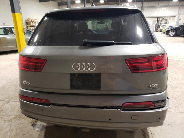 WA1VAAF78HD002476 - 2017 AUDI Q7 PRESTIGE GRAY photo 6