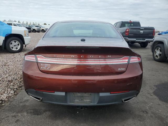 3LN6L2LU5FR601324 - 2015 LINCOLN MKZ HYBRID BROWN photo 6