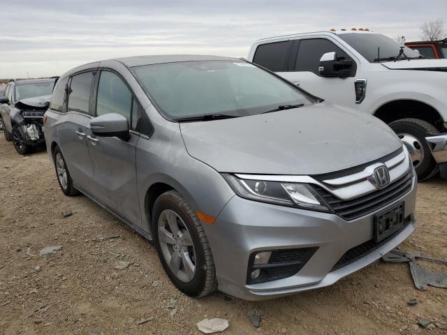 5FNRL6H70KB128987 - 2019 HONDA ODYSSEY EXL GRAY photo 4