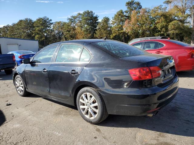 3VWD07AJ4EM276989 - 2014 VOLKSWAGEN JETTA SE BLACK photo 2