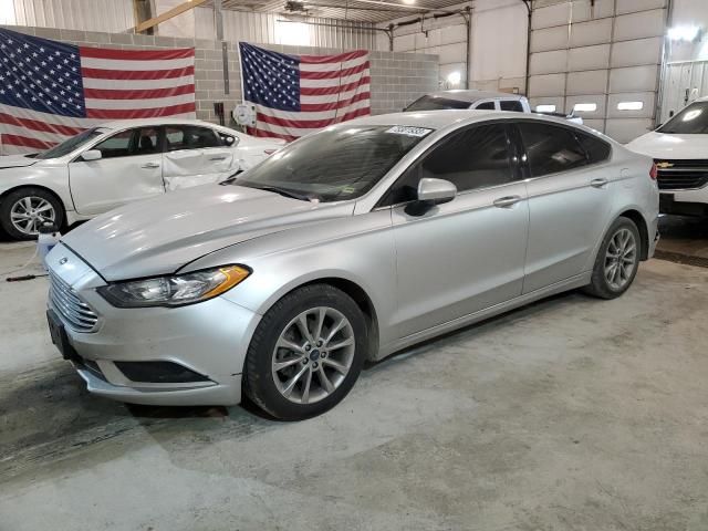 3FA6P0H75HR339250 - 2017 FORD FUSION SE SILVER photo 1