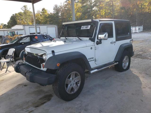 1J4GA2D10AL107683 - 2010 JEEP WRANGLER SPORT WHITE photo 1