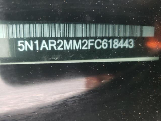 5N1AR2MM2FC618443 - 2015 NISSAN PATHFINDER S 白色 照片 13