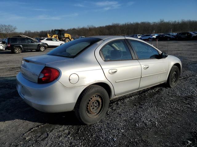 1P3ES46C0YD805414 - 2000 PLYMOUTH NEON BASE 银色 照片 3