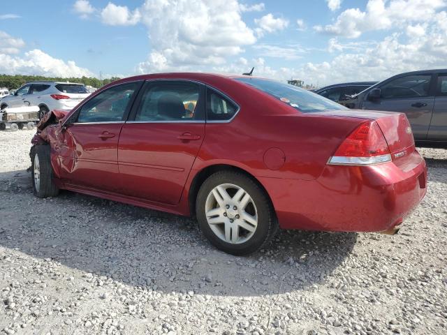 2G1WB5E37E1150258 - 2014 CHEVROLET IMPALA LIM LT RED photo 2