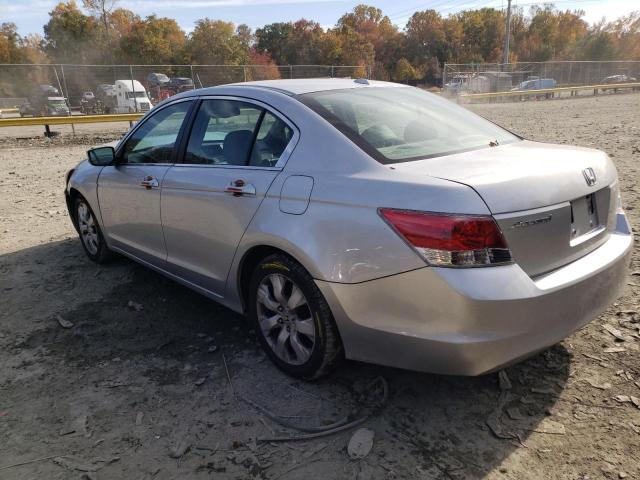 1HGCP2F86AA080483 - 2010 HONDA ACCORD EXL SILVER photo 2