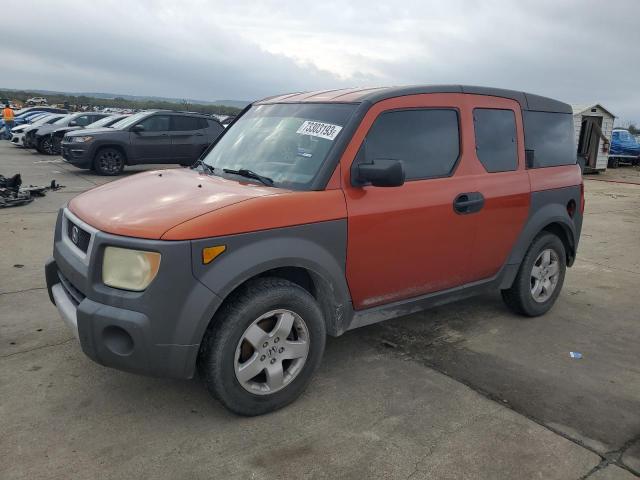 5J6YH28583L046874 - 2003 HONDA ELEMENT EX ORANGE photo 1