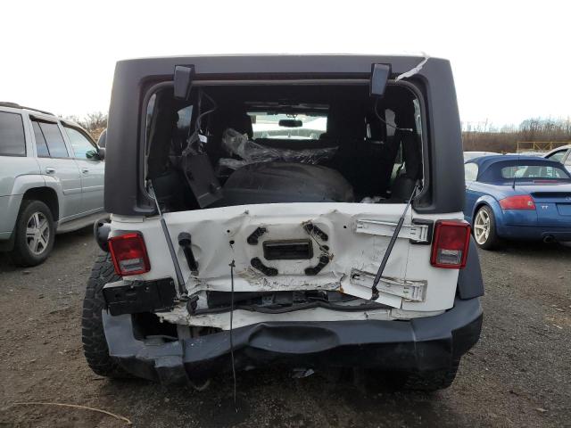 1C4BJWDG8EL136723 - 2014 JEEP WRANGLER U SPORT WHITE photo 6