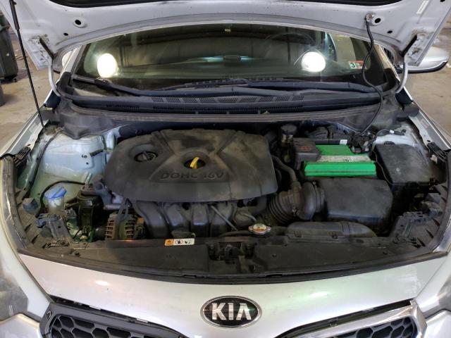 KNAFK4A62E5179521 - 2014 KIA FORTE LX SILVER photo 11