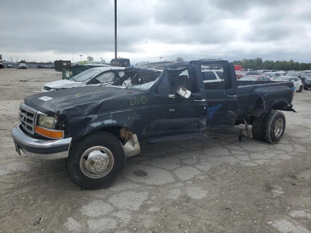 2FTJW35M3NCA23949 - 1992 FORD F350 أسود صورة 1