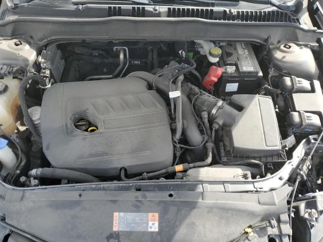 3FA6P0HDXGR136472 - 2016 FORD FUSION SE GRAY photo 11