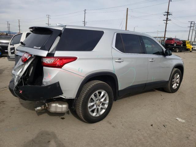 1GNERFKW1LJ113347 - 2020 CHEVROLET TRAVERSE LS SILVER photo 3