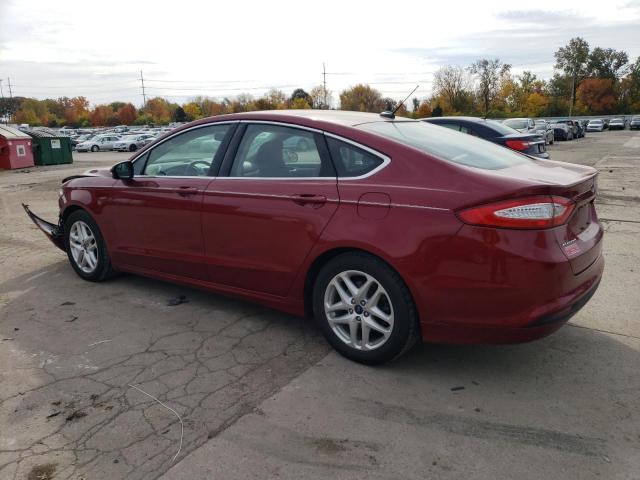 1FA6P0HD0G5128738 - 2016 FORD FUSION SE MAROON photo 2