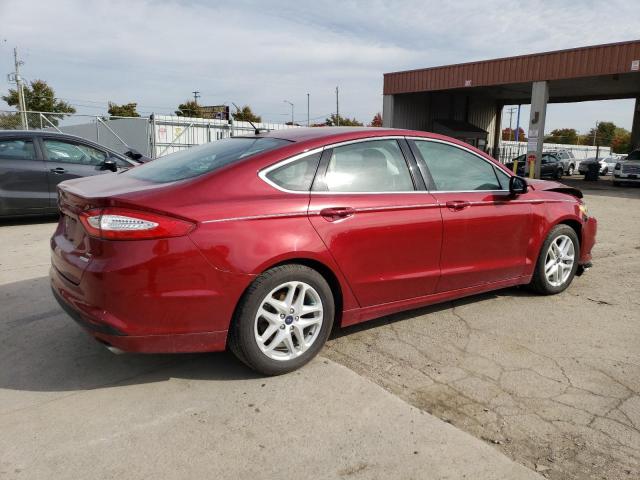 1FA6P0HD0G5128738 - 2016 FORD FUSION SE MAROON photo 3