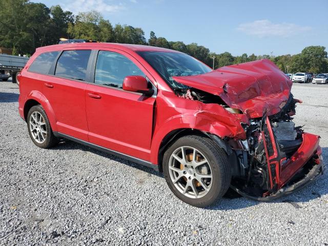 3C4PDDEG3JT390421 - 2018 DODGE JOURNEY GT RED photo 4