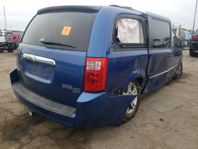 2D4RN6DX2AR356348 - 2010 DODGE GRAND CARA CREW BLUE photo 3