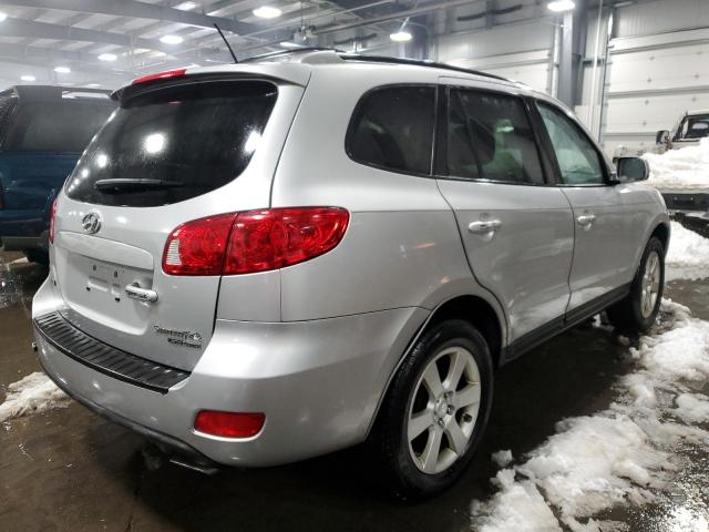 5NMSH73E38H168986 - 2008 HYUNDAI SANTA FE SE SILVER photo 3