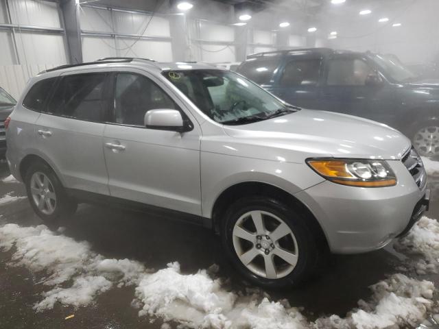 5NMSH73E38H168986 - 2008 HYUNDAI SANTA FE SE SILVER photo 4